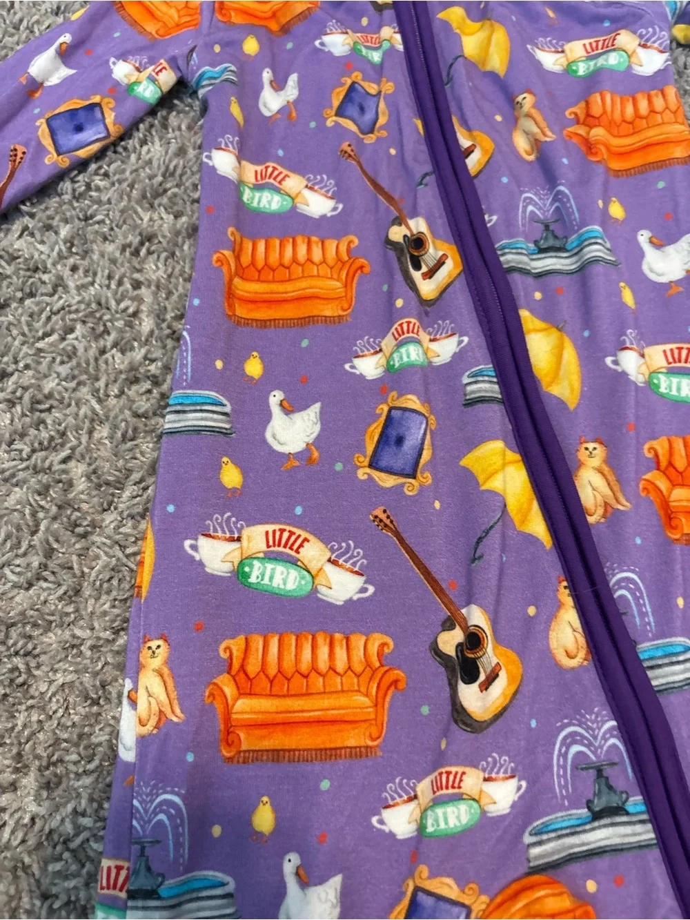 FRIENDS bamboo zippy // 2T